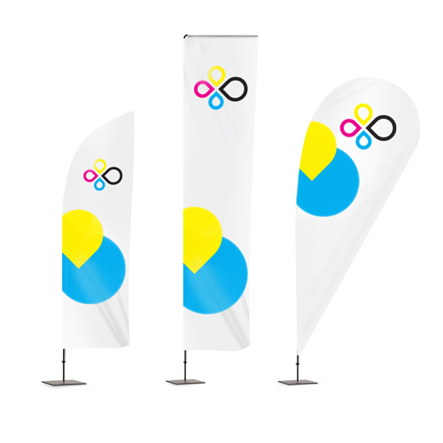 Beachflags bedrucken