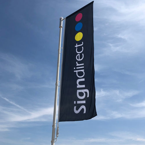 Arrowprint Logo Flag