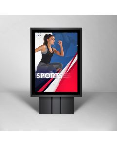 Leuchtkasten Plakate