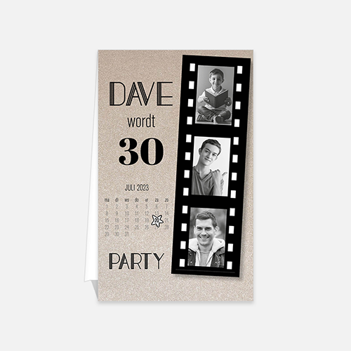 Lortye Feestje 052 Uitnodiging Dave